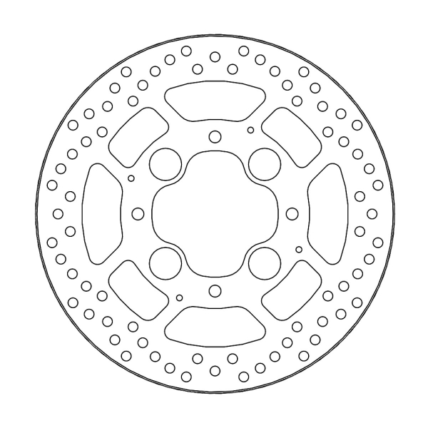 MOTO-MASTER Bremžu disks 110681