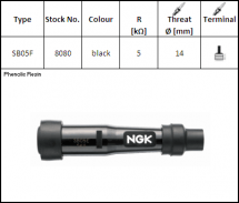 NGK Spark plug cap SB05F