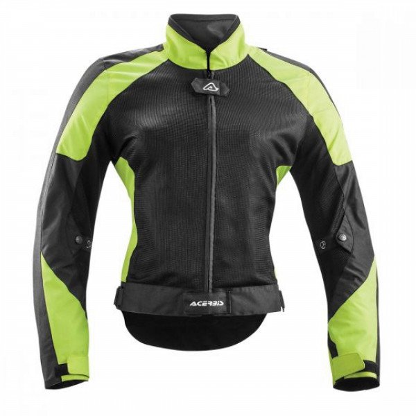 ACERBIS Textile jacket RAMSEY  MY VENTED LADY black/yellow L