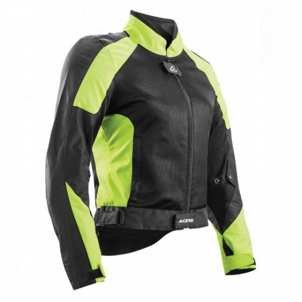 ACERBIS Textile jacket RAMSEY  MY VENTED LADY black/yellow M