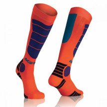 ACERBIS Socks MX IMPACT JUNIOR orange/blue S/M
