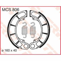 Тормозные колодки EBC барабанного тормоза TRW MCS806