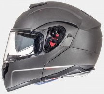 MT Flip-up helmet ATOM SV gray matt S