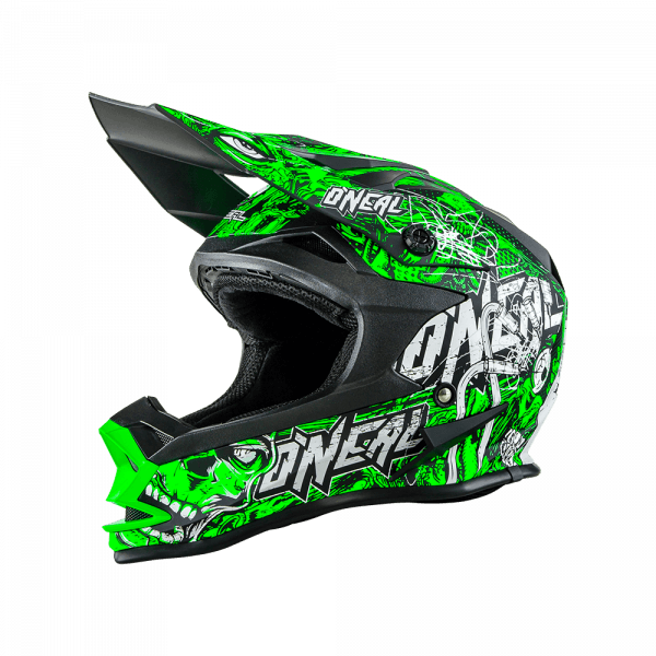 ONEAL Шлем кроссовый MENANCE зелёный S