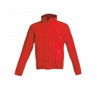 ACERBIS Rain suit (jacket+pants) LOGO red/black XS