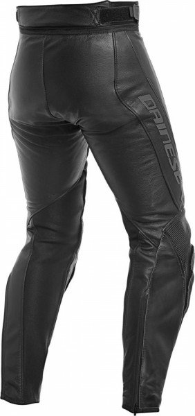 DAINESE Leather pants ASSEN black 50