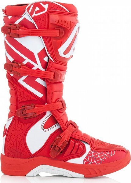 ACERBIS Ботинки X-TEAM красные/белые 43