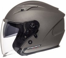 Open face helmet MT AVENUE SV matt grey