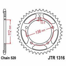 JT Rear sprocket JTR1316.41