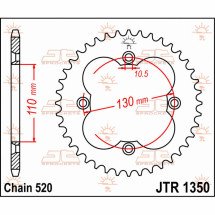 JT Rear sprocket JTR1350.40