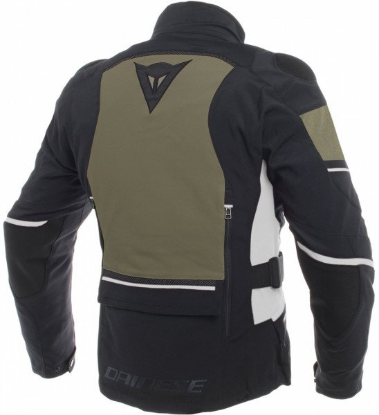 DAINESE Текстильная куртка CARVE MASTER 2 GORE-TEX чёрная/зелёная 50