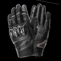 SECA Moto gloves SUMMER SHORT black M
