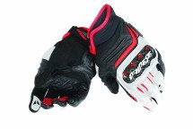 DAINESE Moto gloves CARBON SHORT D1 LADY black/red L