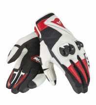 DAINESE Moto Gloves MIG C2 UNISEX black/white/red L