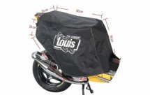 LOUIS Universal scooter seat cover black