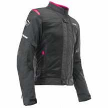Tekstila jaka RAMSEY VENT 2.0 LADY melna/rozā XL