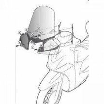 GIVI Windshield mounting kit A148A