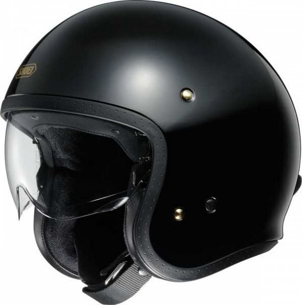 Open face helmet J.O black M