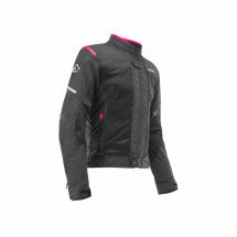 ACERBIS Текстильная куртка RAMSEY VENTED LADY черная/розовая S