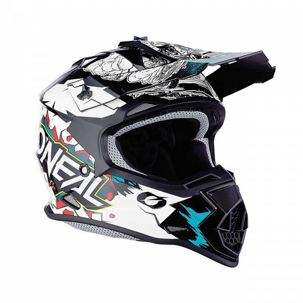 ONEAL Off-road helmet Youth VILLAIN white YS