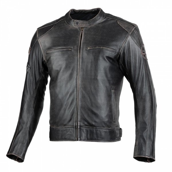 SECA Leather jacket AVIATOR II black 50