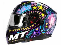 MT Flip-up helmet ATOM SV AXA A1 black L