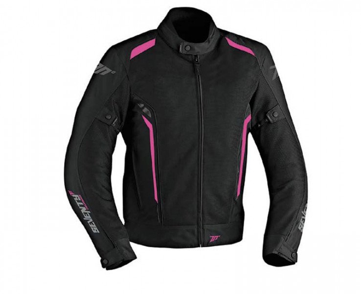SEVENTY DEGREES Textile jacket SD-JT36 VERANO TOURING MUJER black/pink XXL