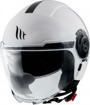 MT Open face helmet VIALE SV S SOLID A0 white S
