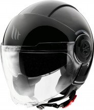 MT Open face helmet VIALE SV S SOLID A1 black XS