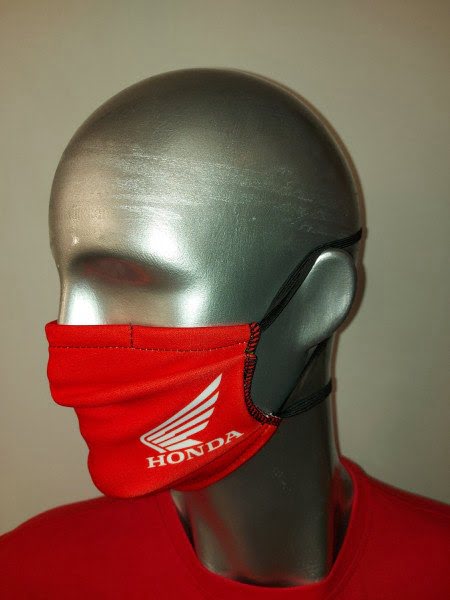 Mask HONDA red