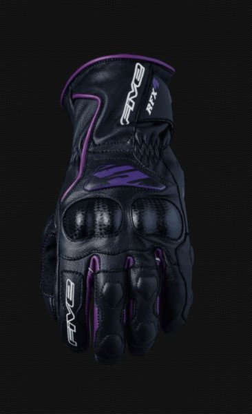 FIVE-GLOVES Moto gloves RFX4 WOMAN black/purple M