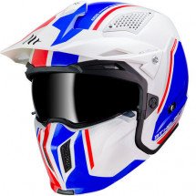 MT Enduro helmet STREETFIGHTER TWIN B7 blue L