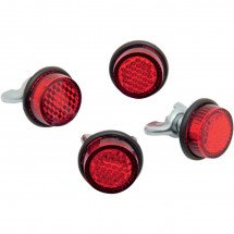 Reflector CHRIS PRODUCTS 4 pcs. red
