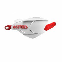 ACERBIS Hand guard X-FACTORY white/red