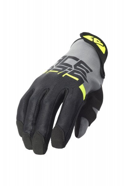 ACERBIS Кроссовые перчатки CE NEOPRENE 3.0 черные/желтые M