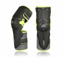 ACERBIS Knee guards X-STRONG LEV2 black/yellow