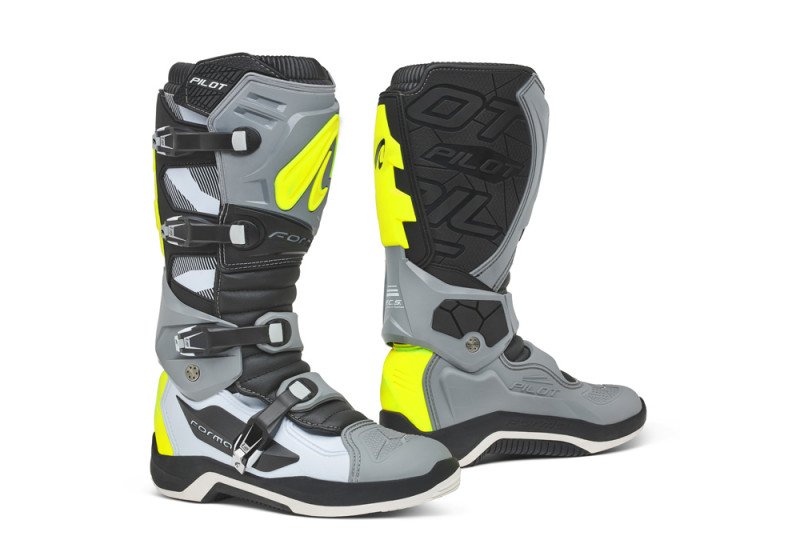 FORMA Off-road boots PILOT gray/yellow 46