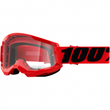 100% MX Goggles STRATA 2 red