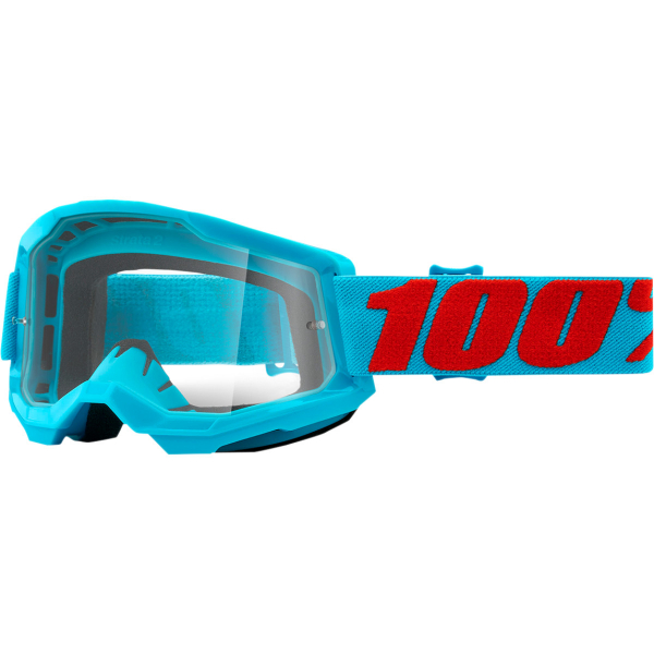 100% Кроссовые очки STRATA 2 синие