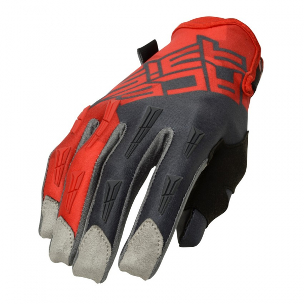 ACERBIS Кроссовые перчатки MX X-H красные/серые XL