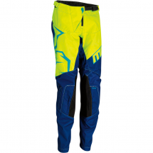 MOOSE RACING Offroad pants YOUTH QUAL junior blue/yellow 26