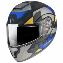 MT Flip-up helmet ATOM SV W17 A2 gray matt XS