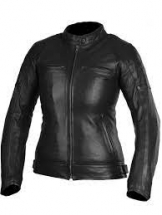 SECA Leather jacket BONNEVILLE LADY black 40