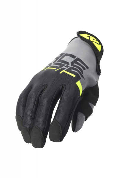 ACERBIS Кроссовые перчатки CE NEOPRENE 3.0 черные/желтые S