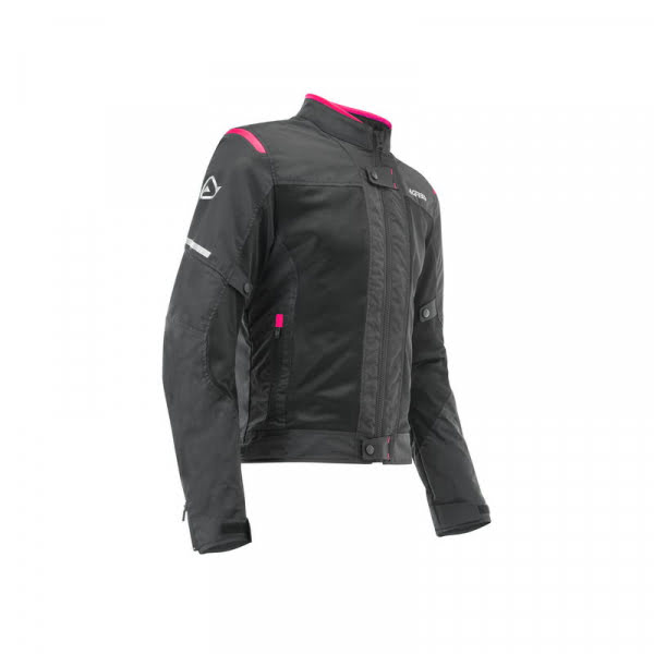 ACERBIS Textile jacket RAMSEY VENTED LADY black/pink XXL