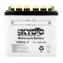 KYOTO Battery 12N24-3 12V 24Ah