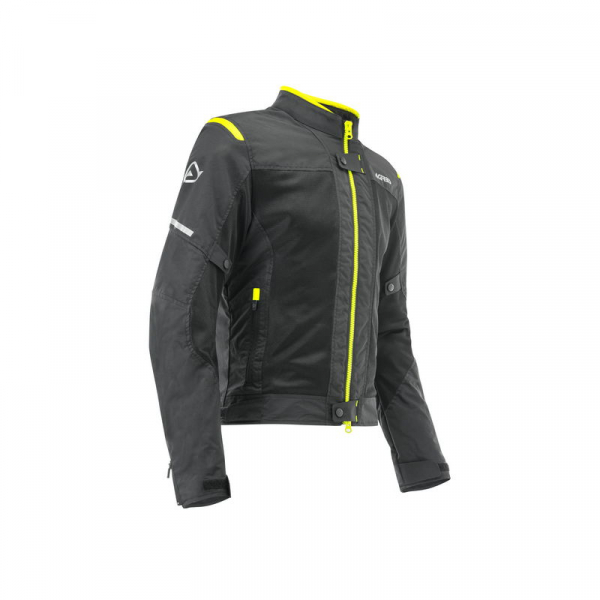 ACERBIS Текстильная куртка RAMSEY VENTED черная/желтая L