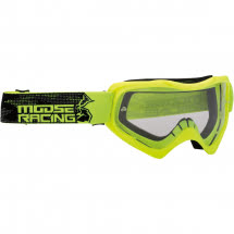 MOOSE MX Goggles Qualifier Agroid yellow