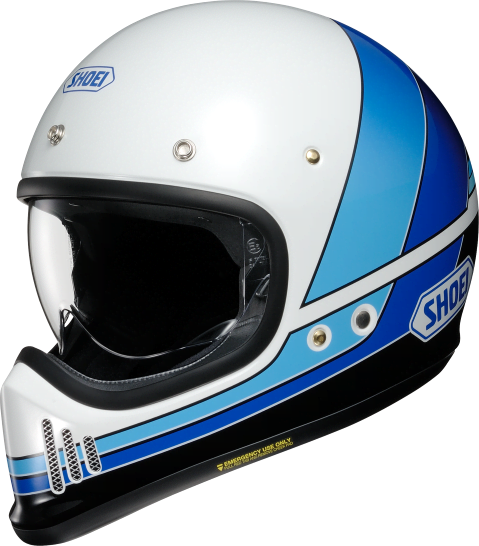 SHOEI Шлем интеграл EX-ZERO EQUATION TC-11 белый/синий M
