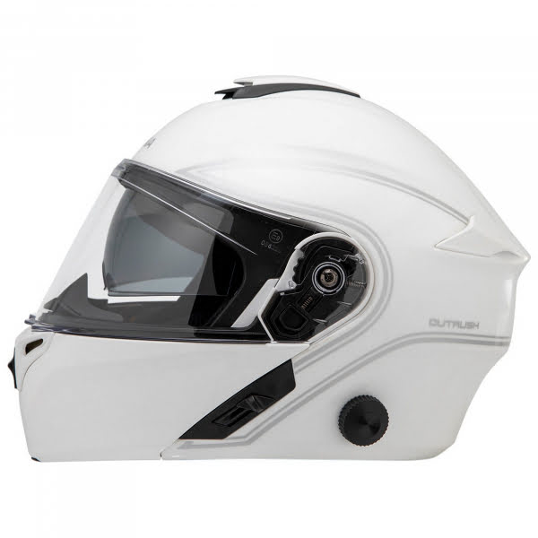SENA Flip-up helmet OUTRUSH BLUETOOTH white XXL